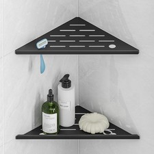 Tile Shower Corner Shelf, GroutIn Shower Shelves for Tile Wall 10" 2 Pack
