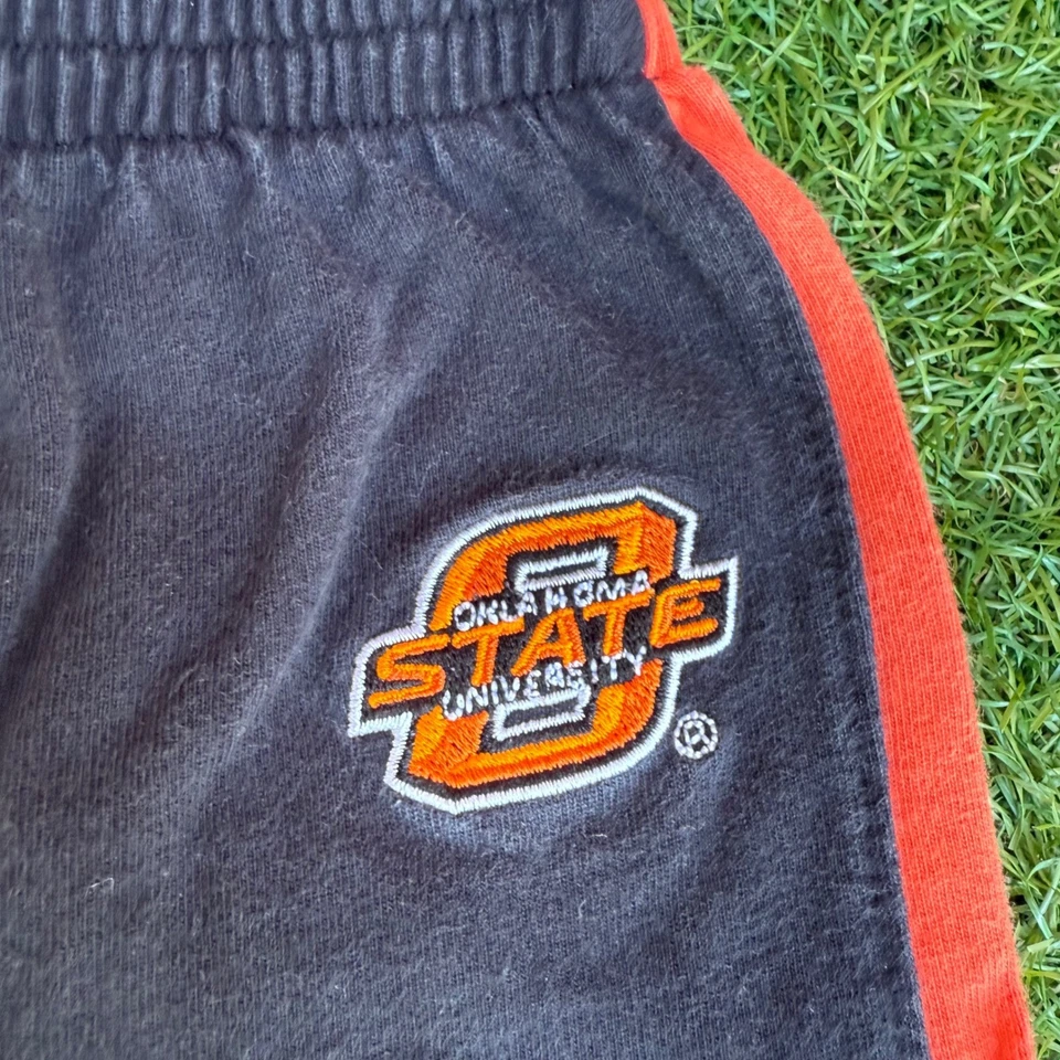 Pantalones Jogger De Colección Starter Oklahoma State Cowboys Borde Naranja Niño Pequeño 24 Meses Foto 3 de 4