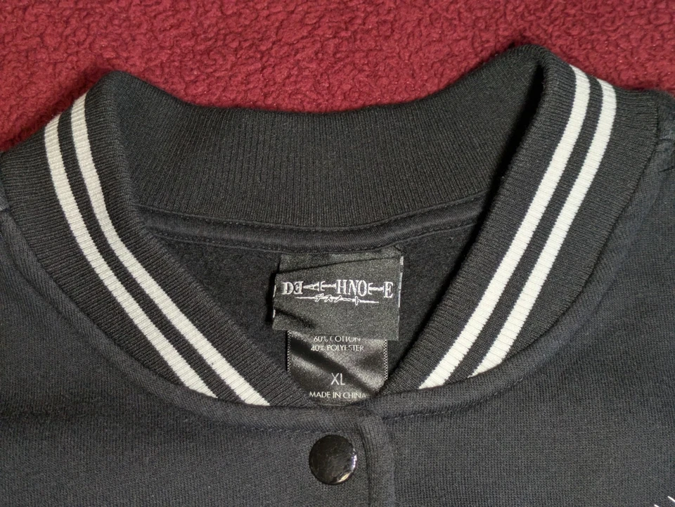 Chaqueta Death Note Varsity XL Hot Topic Anime  Foto 4 de 4