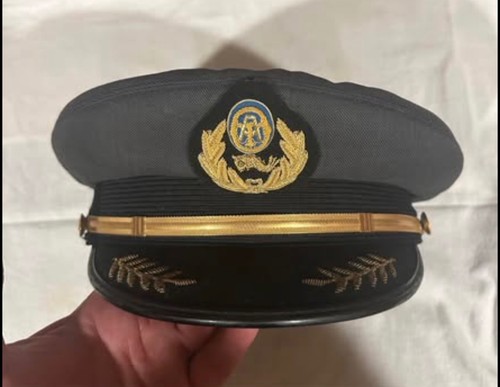 Vintage Service-Captain-Officer America Cap By Superior Uniform Cap Company7 1/4