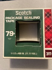 Vintage Scotch Brand 3 M Package Sealing Tape St Paul MN Made In USA Ephemera