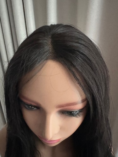 Clip donna 6,3"x6,3" pizzo frontale onda acqua ondulata sintetico in 22" - Foto 2 di 16