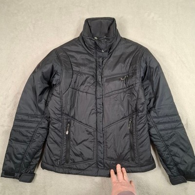 Columbia Jacke Damen Small Black Titanium Insulated Outdoor Wintermantel