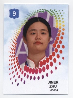 2023 DoC Deck of Cards Jiner Zhu chess Rookie