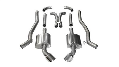 Corsa for 2011-2015 Chevrolet Camaro SS 6.2L V8 Manual Polished Xtreme 3in