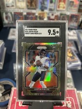 Justin Fields Forest Camo /15 Prizm Rc #334 No Higher Grade!!