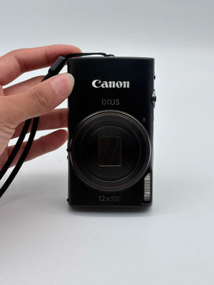 Canon IXUS 285 HS Black 20MP 12x Zoom 25-300mm WiFi Compact Camera Excellent