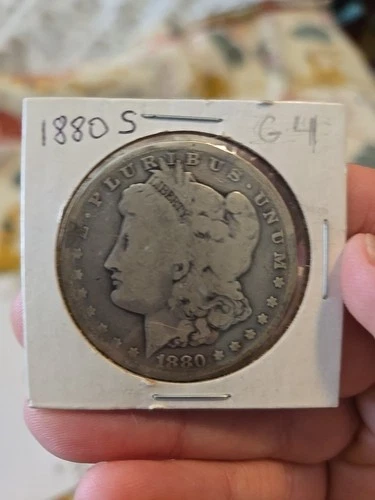 1880 - S  MORGAN SILVER DOLLAR Condition GOOD