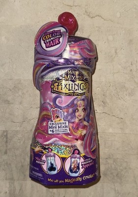 Magic Mixies Pixlings Shimmerverse Series Pippa Firehorse Doll Set Color Reveal