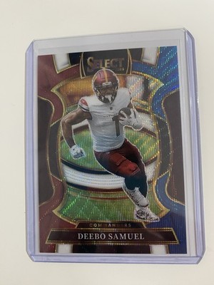 2025 Panini Select Football Tri-Color /399 Deebo Samuel Washington Commanders