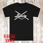Ludwig Drums Cymbals New Men's Black Size S-5XL