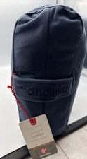 NWT Manduka Enlight Lean Bolster Midnight Blue 3.25” x  7” x 29” Yoga Pillow NEW