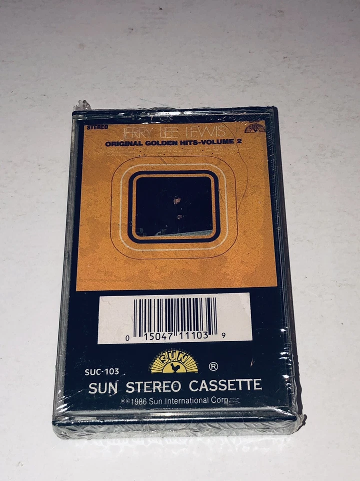 Jerry Lee Lewis Original Golden Hits Vol 2 Rock N Roll Music Cassette 1L1O - Image 3 of 4