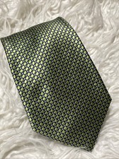 Nautica Men  s Neck Tie Green 100 Silk