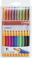 Stabilo  1099/10 rollerball pointVisco  case with 10 pens