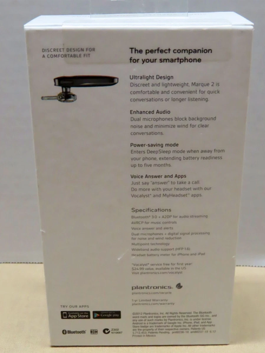 Plantronics marque 2 m165 stores sales