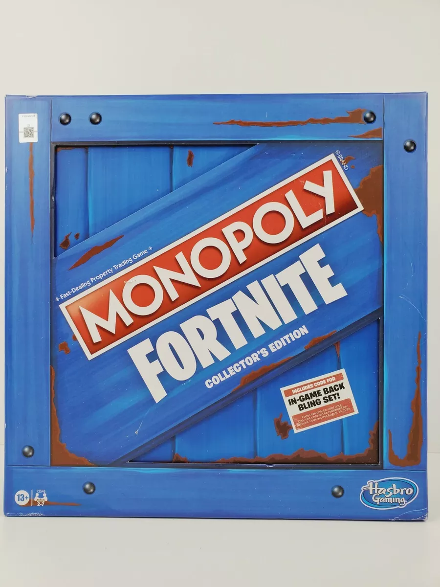 Fortnite Account Monopoly Collectors Board Game New Sealed