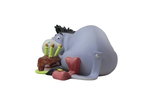 Eeyore Figurine Disney Pooh & Friends Birthday They Come They Go They Come Again