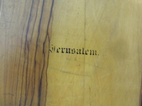 VTG Bible Red Letter Old/New Testament Jerusalem Olive Wood Cover - Picture 5 of 18
