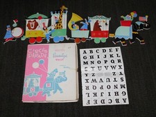 VINTAGE BABY CIRCUS PARADE DOLLY TOY'S PERSONALIZED PIN-UP WALL DECORATION