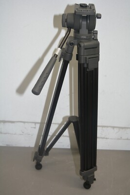 Libec TH-650DV 2-Stage Aluminum Tripod & Video Pan Head (No Head