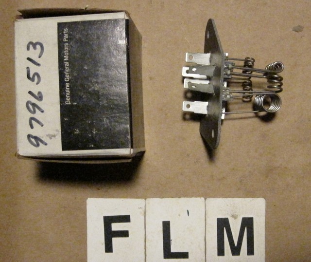 OE 1971 1972 Pontiac Gran Prix Blower Resistor GM Part 9796513 eBay