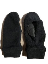 LAND'S END Snow Mittens for Youth Size M for 4-5 in hand BLACK