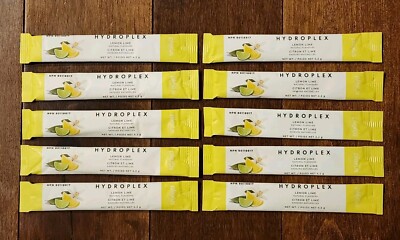 Plexus Hydroplex Hydrate Electrolyte Drink Mix Lemon Lime New 10 Packets