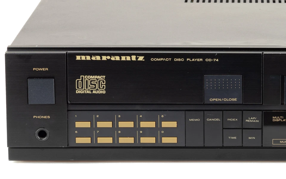 Marantz CD74 CD Player schwarz / CDM1 Laufwerk / gewartet 1 Jahr Garantie - Bild 2 von 4