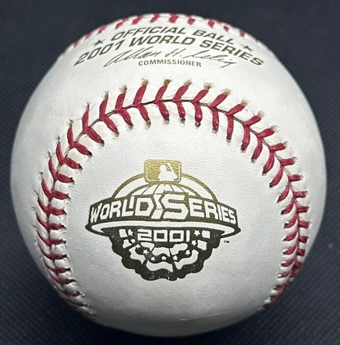 2001 World Series Rawlings Official Logo Baseball Commemorative Diamondbacks