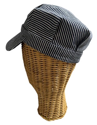 Vintage Rotnco Utility Cap Railroad Engineer Conductor Hat Child