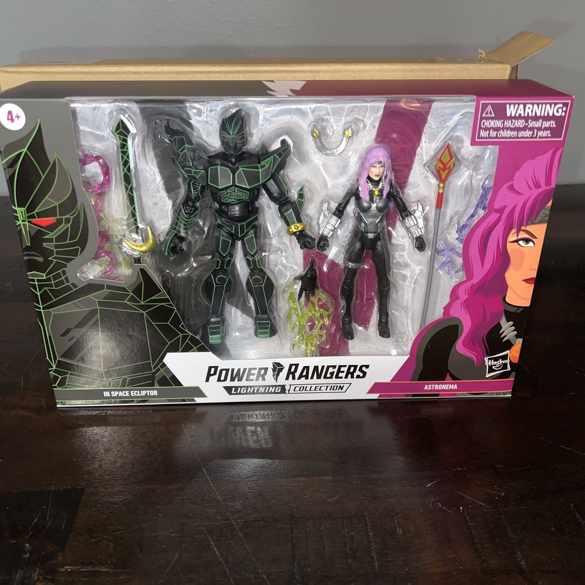 Power rangers Lightning collection In space Ecliptor And Astronema