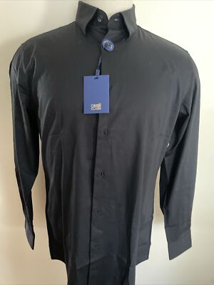 cavalli class slim fit dress shirt Cavalli Class Slim Fit Dress Shirt