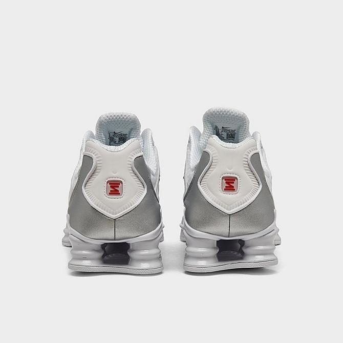 Nike Shox TL AV3595-100 White/Metallic Silver/Max Orange | eBay