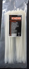 100 Pack 11" KNOX 50 Pound Nylon Cable / Zip Ties US Made Free US Shipping