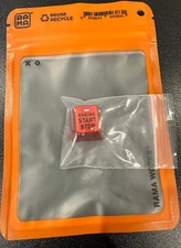 RAMA WORKS x GMK Redline 1u Keycap - Push-to-Start