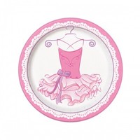 Pappteller Ballerina, ø 23Cm, 8 StüCk
