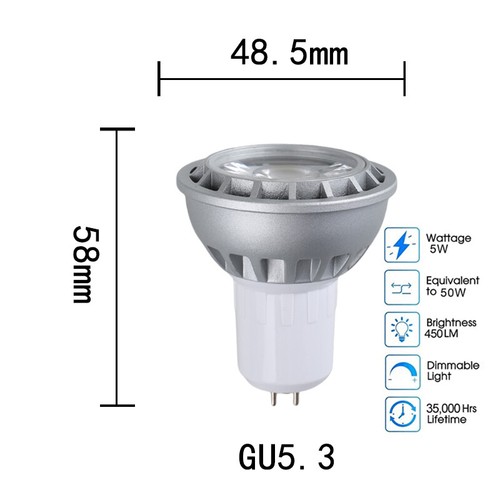 10W GU10 E27 E14 B22 Dimmable LED COB Spotlight Bulb 220V 12V High Power Lamp RM - Picture 17 of 19