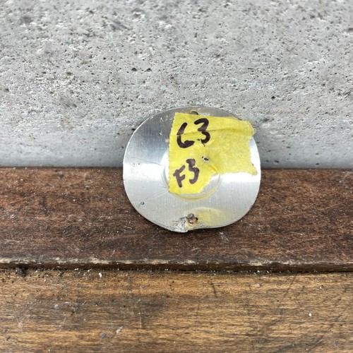 Vintage Schwinn Chicago Headbadge Round 60s 1963 F3 Round Head Badge Screw - Picture 8 of 14