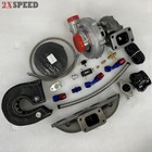 T3/T4 Turbo +Manifold +Wastegate for 02-05 Acura RSX K20 DC5 / Civic Si K20 EP3
