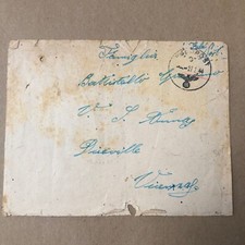 M) Franchigia posta militare Feldpost 14593 Btg Alpini 297 in Italia x Dueville