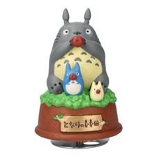 Studio Ghibli My Neighbor Totoro Porcelain Music Box Large Totoro Hoo Hoo NEW