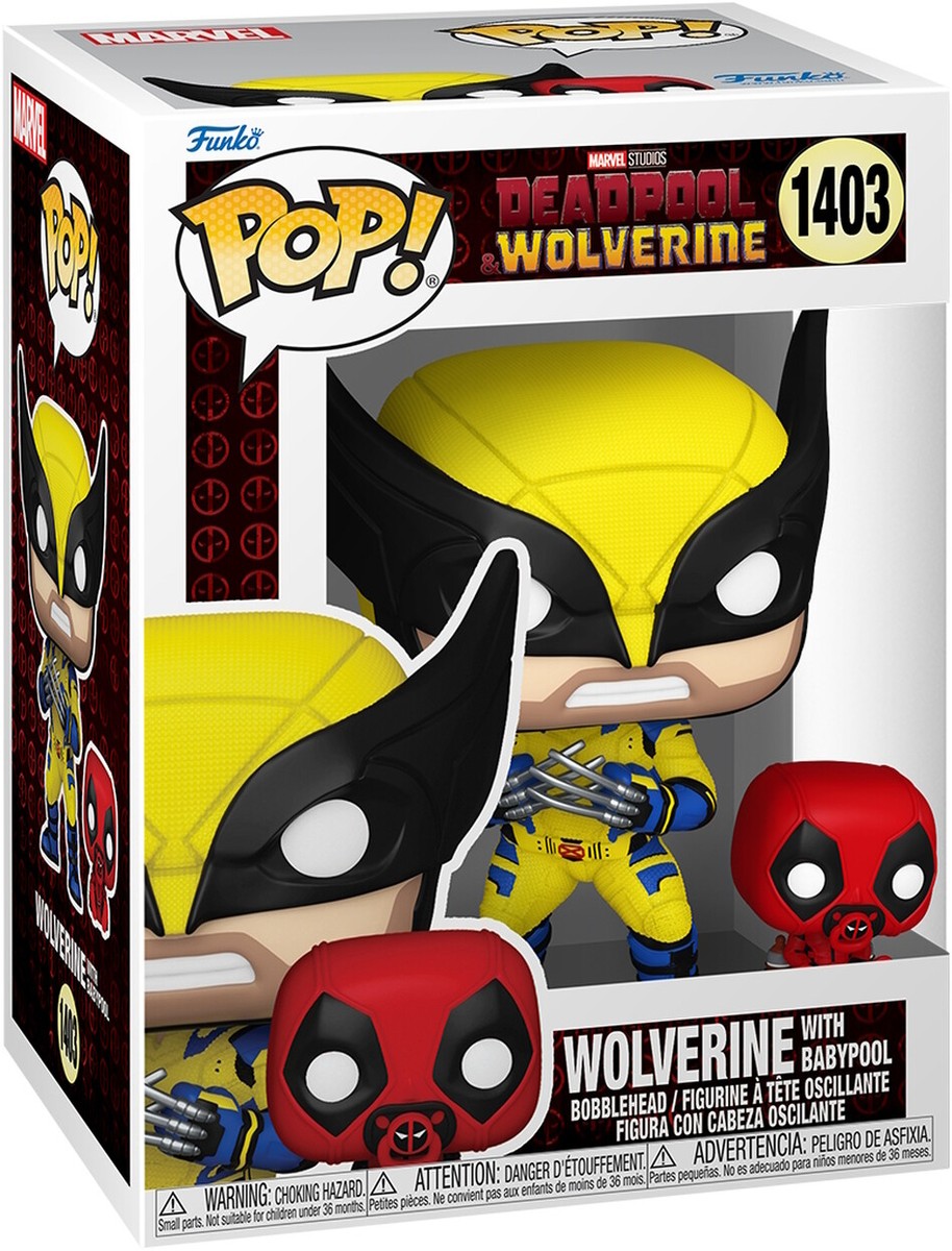 Deadpool & Wolverine - Wolverine With Babypool 1403 - Funko
