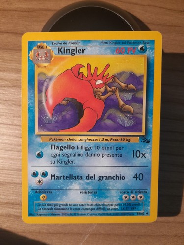 LOTTO CARTE POKEMON VINTAGE ITA ☆ SET BASE JUNGLE & FOSSIL ☆ COMUNI/RARE NO HOLO - Foto 158 di 182