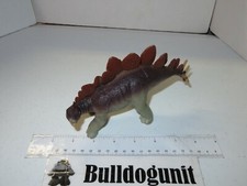 Brown Stegosaurus Dinosaur Figure Dino Jurassic Figurine Toy