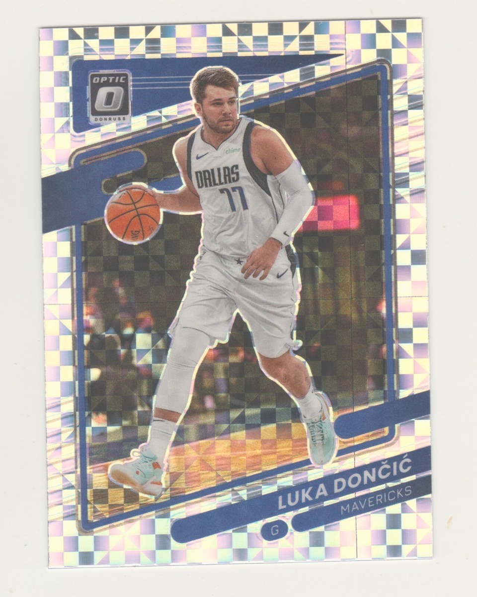 2021-22 Panini Donruss Optic CHECKERBOARD PRIZM 101 LUKA DONCIC