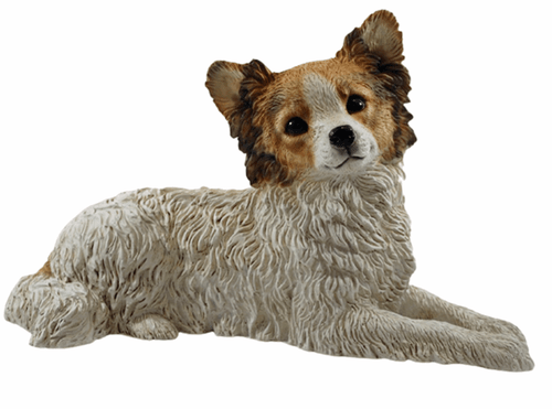 Deco Figura Perro Figurilla de Papillon Cachorro Colección Castagna Resin H - Imagen 1 de 6