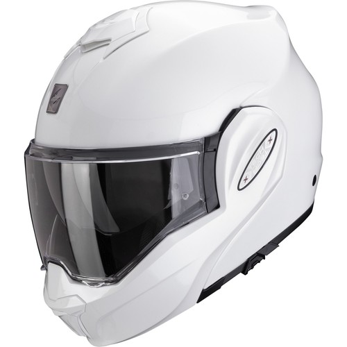 Scorpion Motorcycle Helmet EXO-TECH EVO PRO Solid - Flip Helmet With Sun Visor - Picture 5 of 19