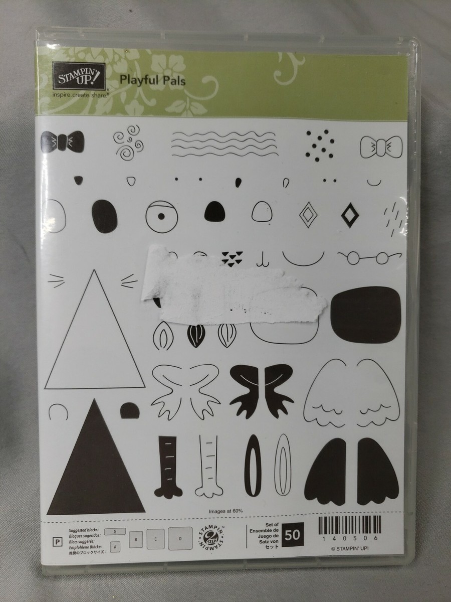 スタンピンアップ　Stampin'up Playful Pals セット Stampin' Up! Playful Pals Clear Stamp Set | eBay
