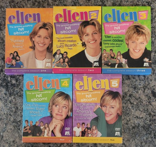 Ellen The Hit Sitcom! Komplette Serie Staffel 1-5 DVD 1,2,3,4,5 Versand im Karton 📦